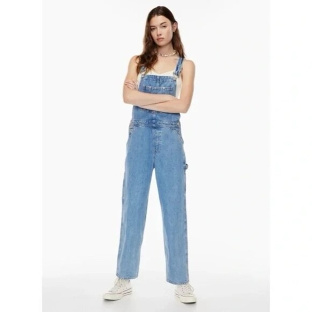 Sunday Best Light Blue Denim Women's Overalls W15” R10” L57” I28”